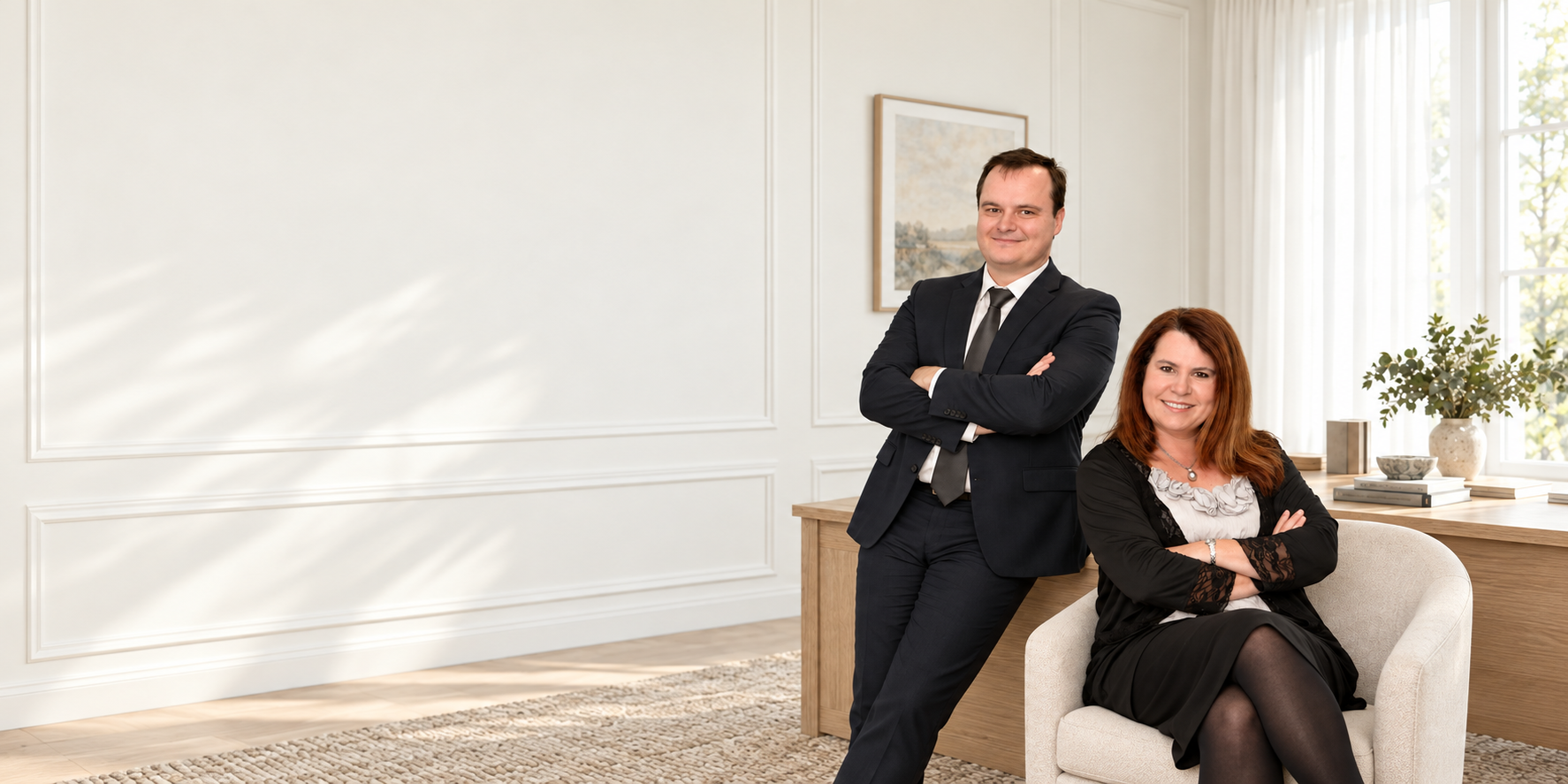 Brendon Swart and Theresa Hill